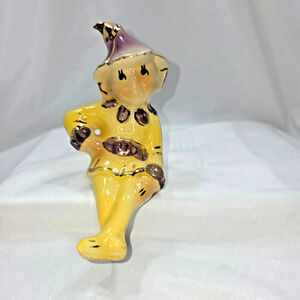 Vintage Shawnee USA Pottery Sitting Pixie Elf